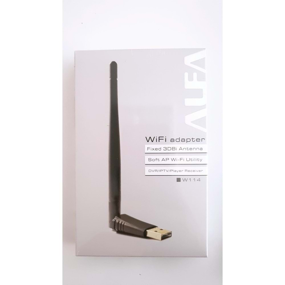 ALF-W114 Alfanet Usb 150Mbps Antenli Kablosuz Adaptör