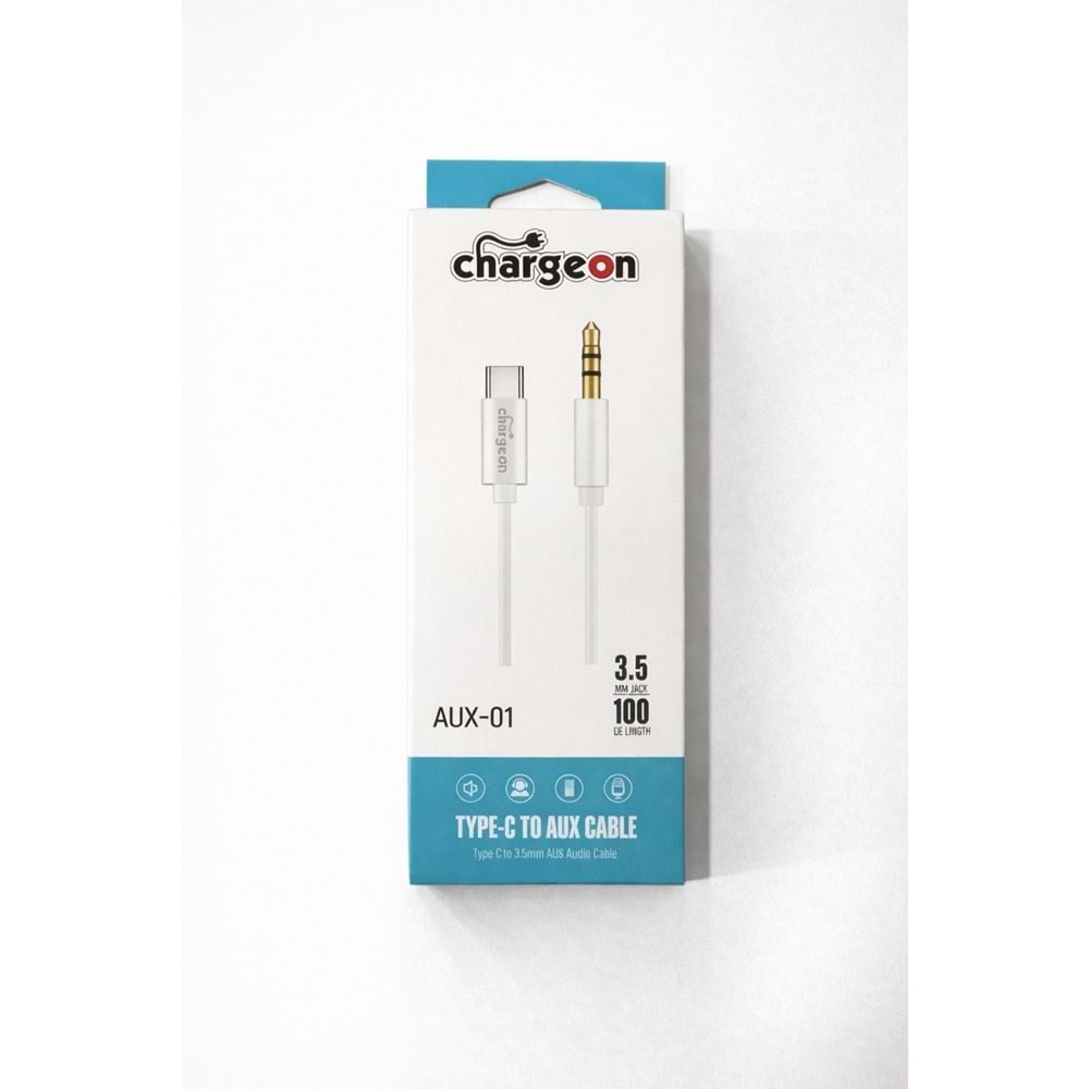 AUX-01 Chargeon Type C to AUX Kablo