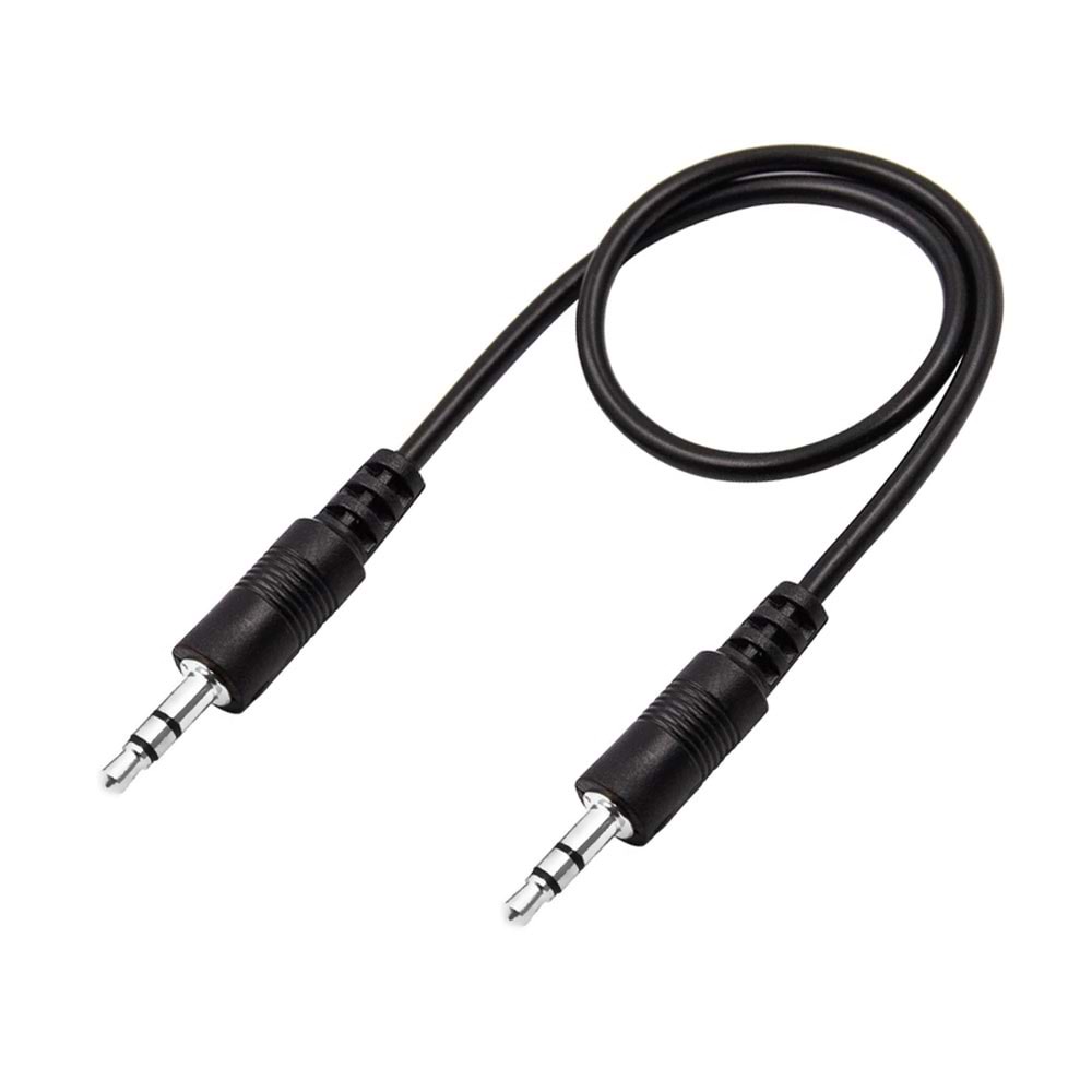 AUX-10 Chargeon 3,5mm Siyah Stereo AUX Kablo