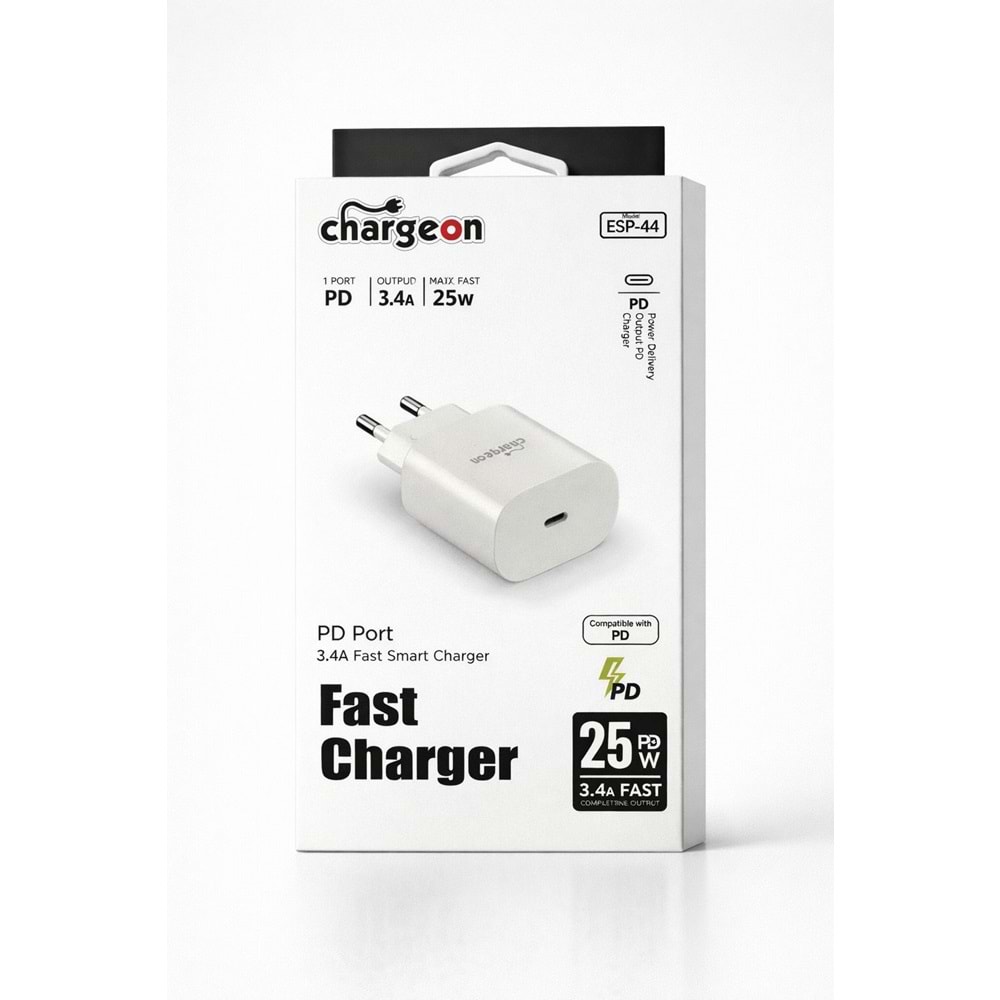 ESP-44 Chargeon 3.4A 25W EV Tipi Şarj Kafa 2 Renk