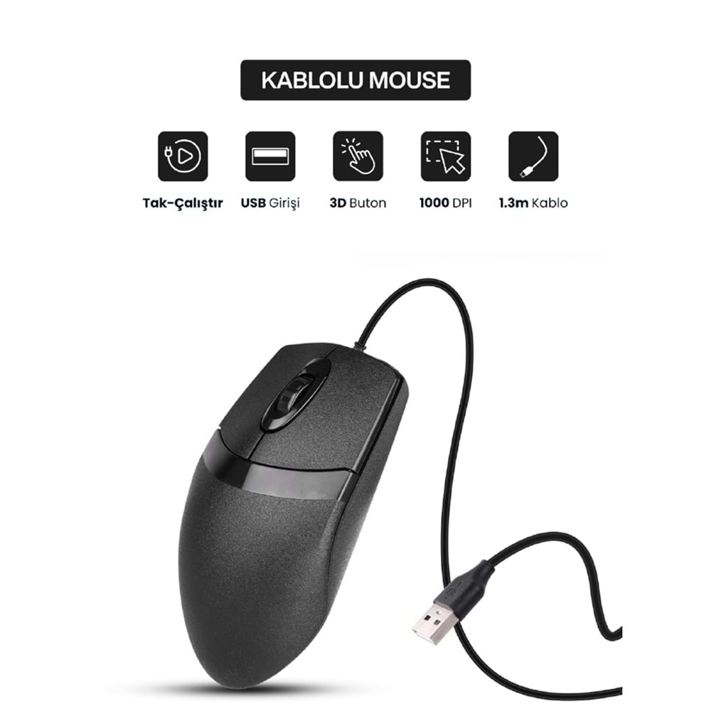 C-30 Concord Usb Optik Mouse