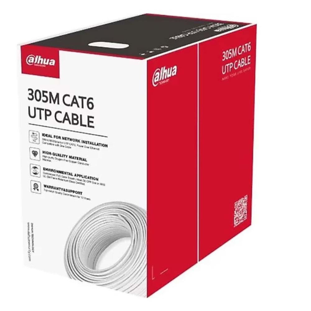Dahua DH-PFM920I-6UN-C1 Cat6 Kablo