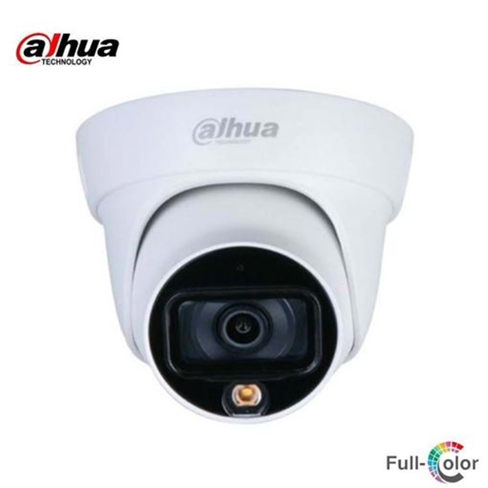 Dahua HAC-HDW1209TQ-A-LED-0280B 2MP 2.8MM Full Color Dome Kamera