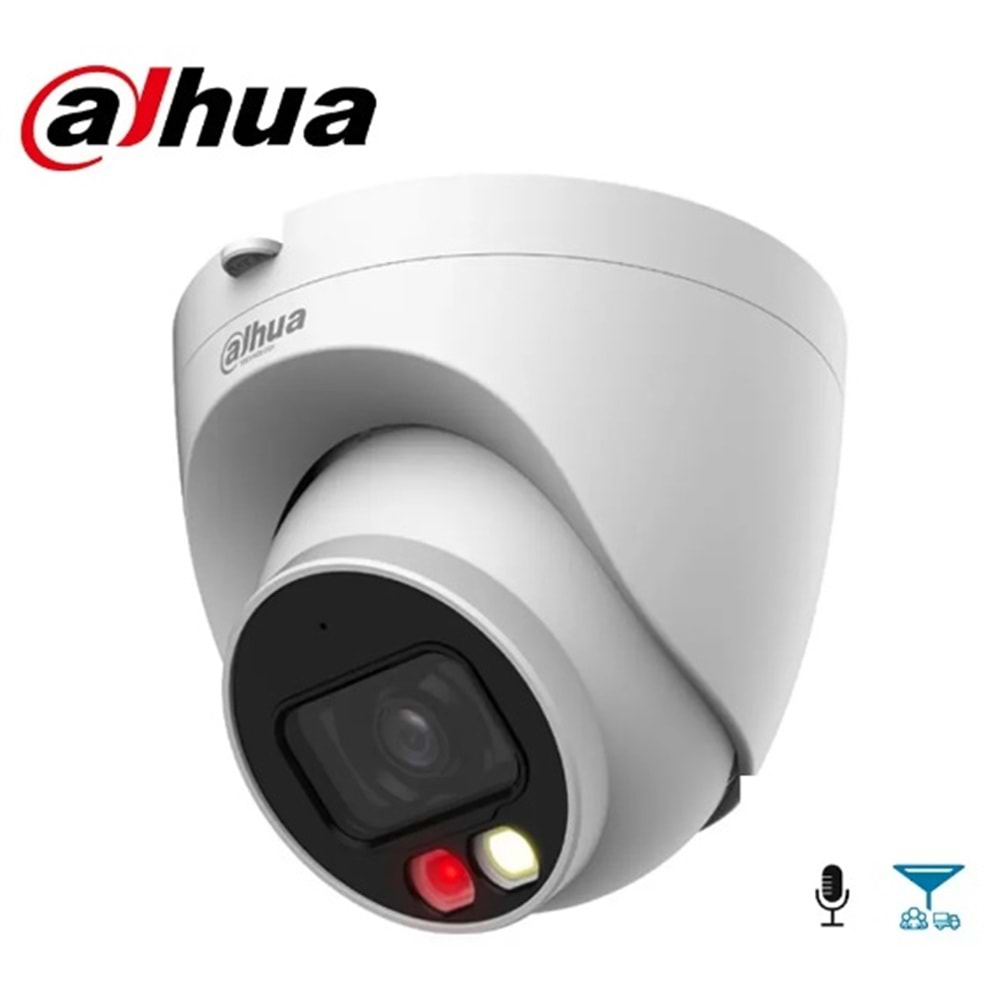 Dahua IPC-HDW1249T-S-IL 2Mp 2.8Mm Color VU Kamera
