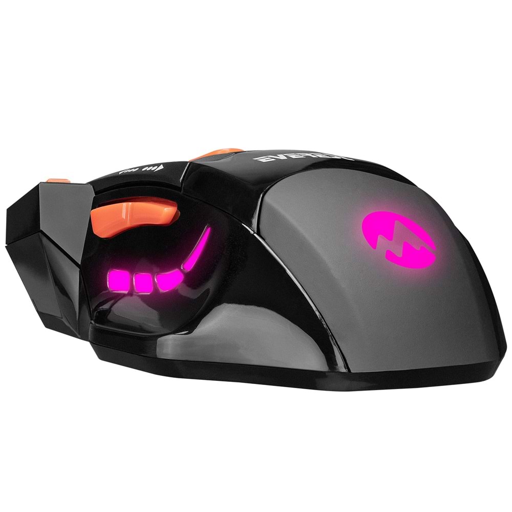 SGM-X7 Everest Usb Siyah Gaming Oyuncu Mouse + Pad