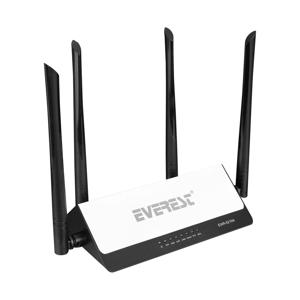 EWR-521N4 Everest Smart 300Mbps Repeater+Access Point+Bridge Kab.Suz R