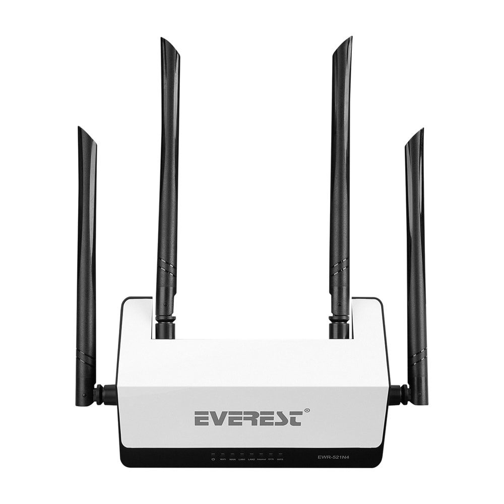 EWR-521N4 Everest Smart 300Mbps Repeater+Access Point+Bridge Kab.Suz R