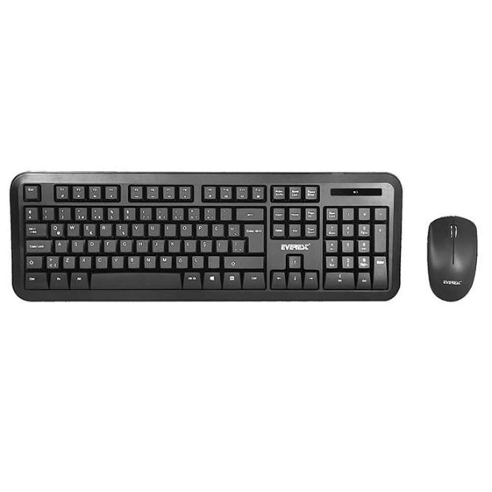 KM-8100 Everest Ergomy Usb Kablosuz Q Standart Klavye+Mouse Set
