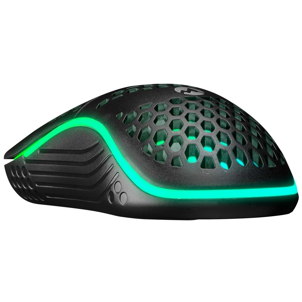 SM-654 Everest Usb Eco Siyah 4D Optik Led Işıklı Gaming Oyuncu Mouse