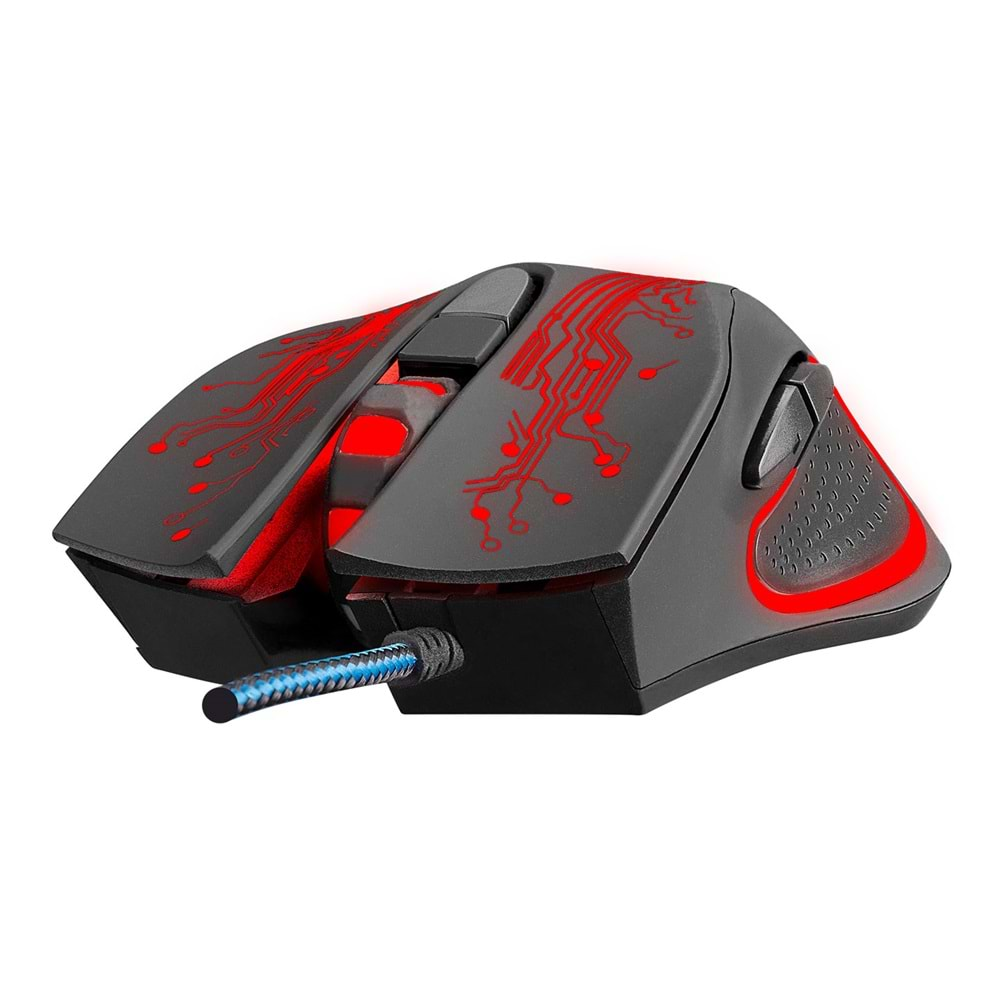 SM-790 Swanky Everest Usb Siyah Gaming Oyuncu Mouse 3200 Dpi