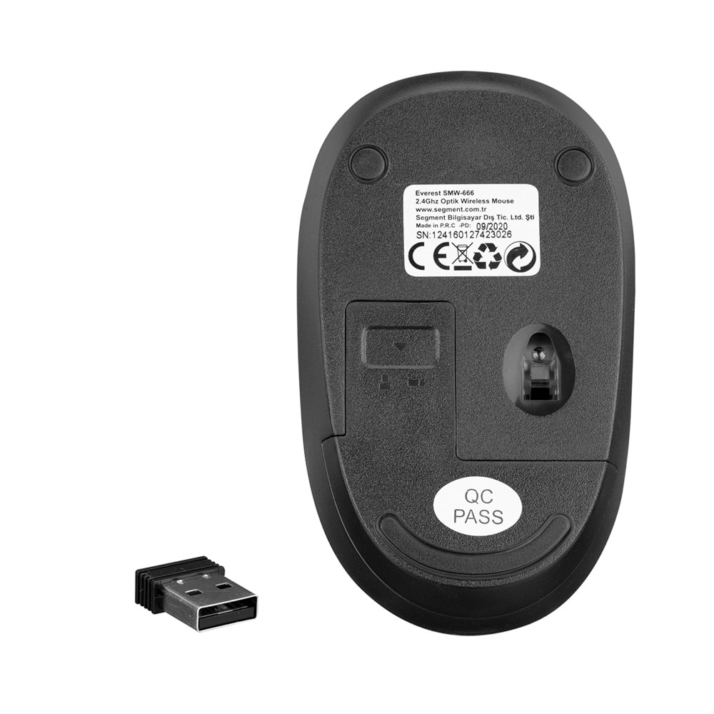 SMW-666 Everest Usb Wireless Mouse 3 Renk