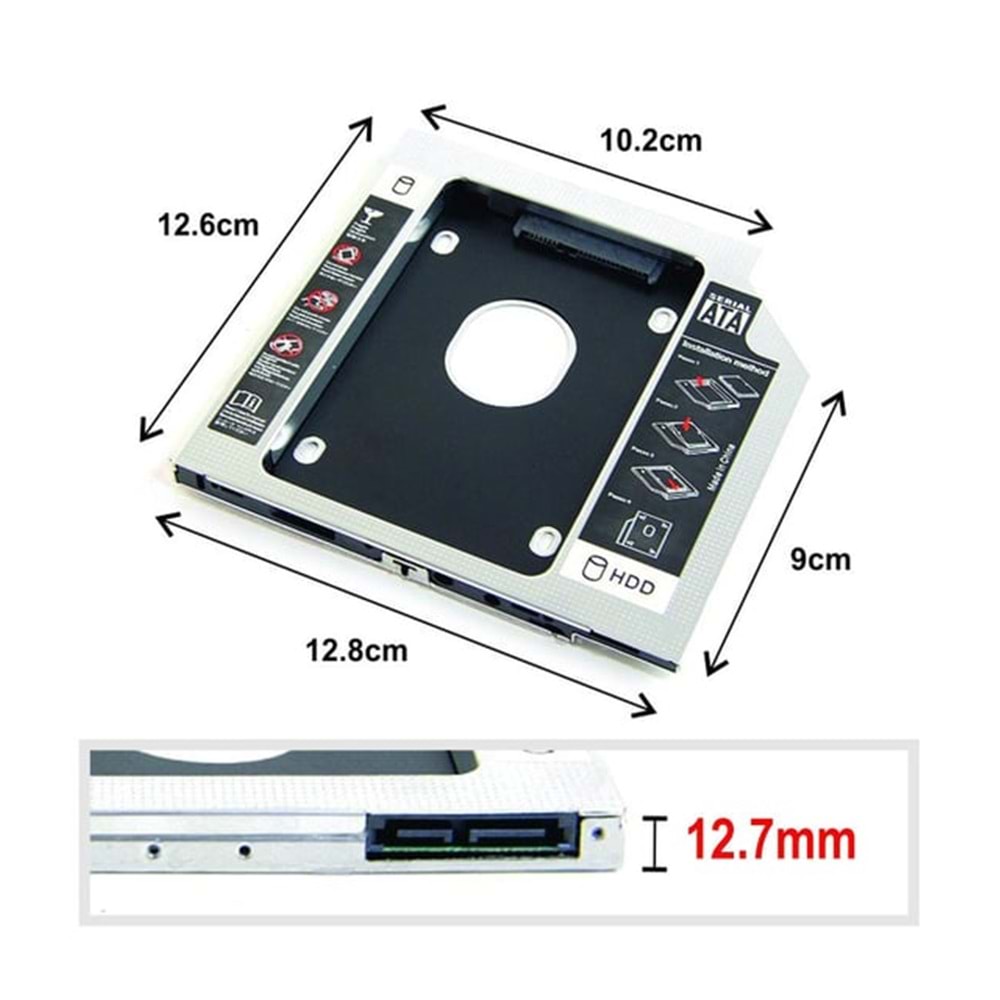 GAB-HC127 Gabble Ssd Hdd Yuvası