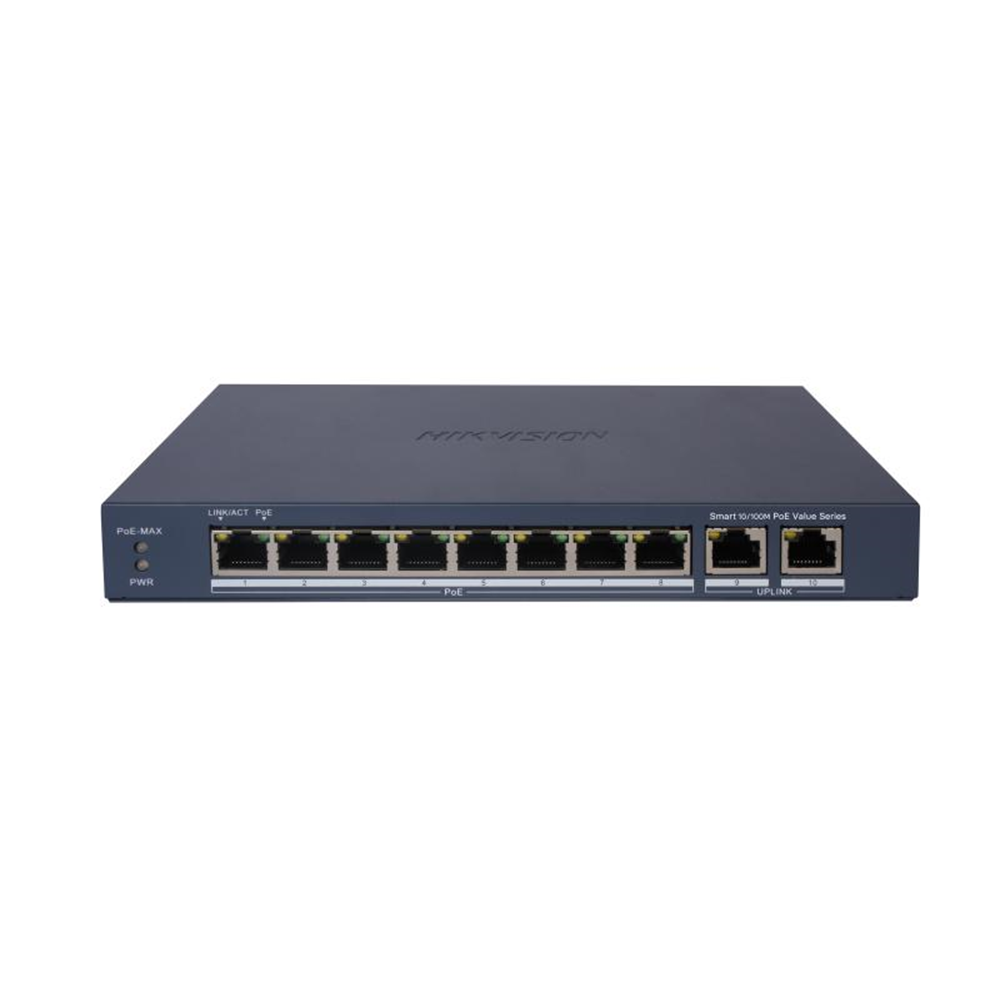 Hikvision DS-3E1310P-EI-M 8Port 10/100 4 Port PoE Switch
