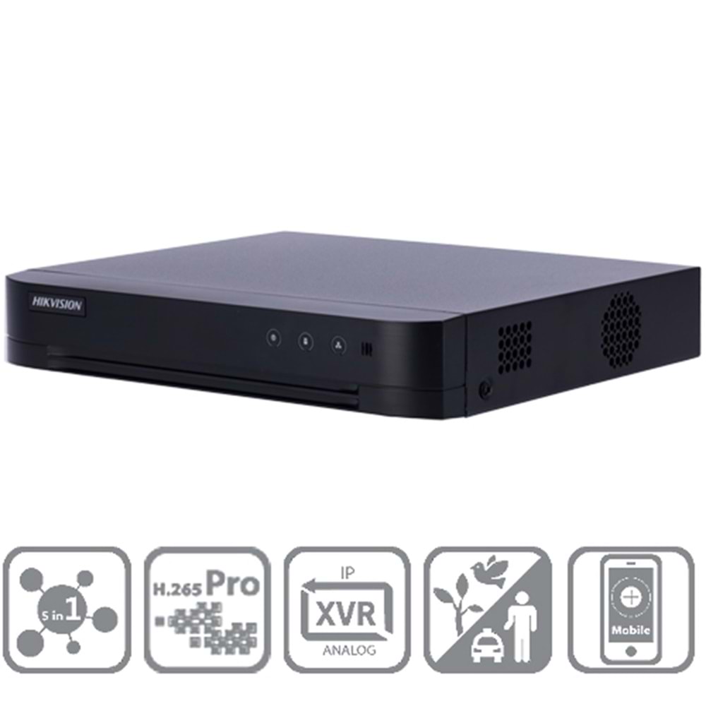 Hikvision DS-7204HGHI-M1-C 4 Kanal Lite Dvr Kayıt Cihazı