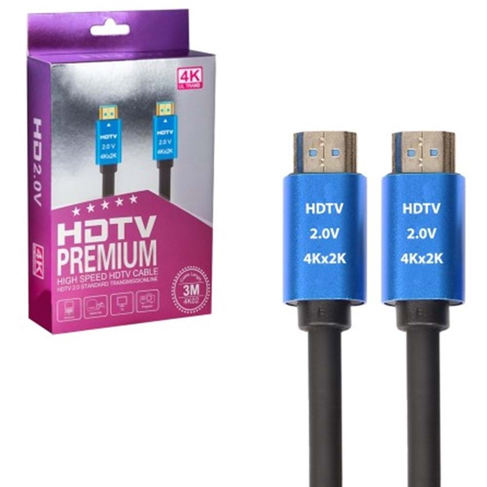 HDMI-4K 3MT 3M v2.0 4K Kutulu Hdmı To Hdmı Kablo