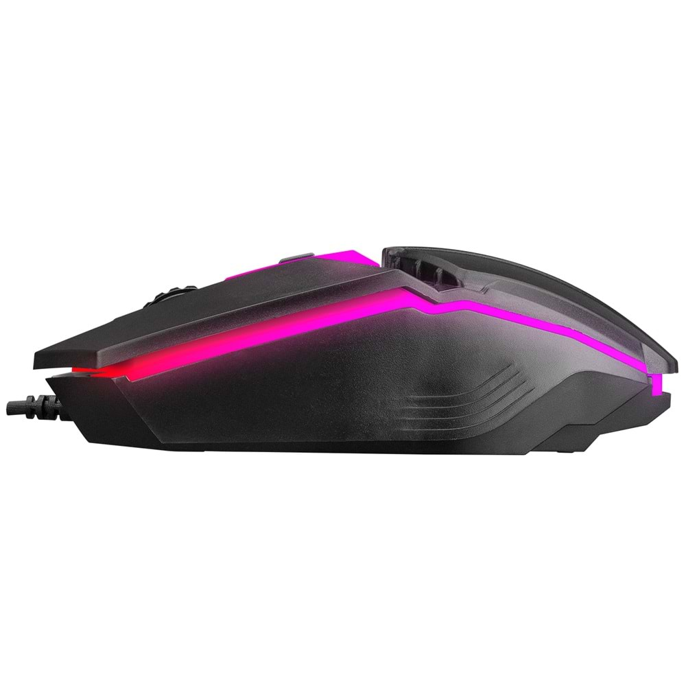 HKM-X86 Hytech Quin Gökkuşağı Aydınlatmalı Gaming Klavye+Mouse