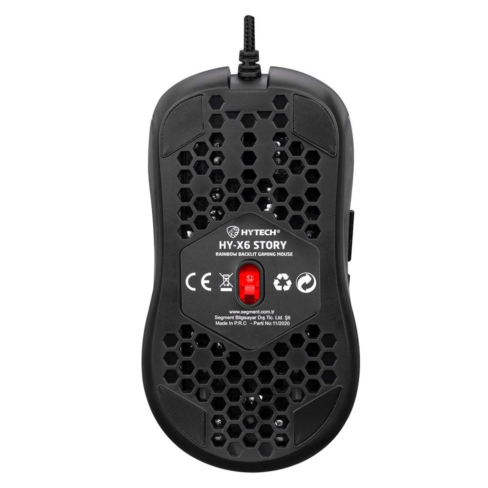 HY-X6 Hytech Usb Story Siyah Gaming Oyuncu Mouse