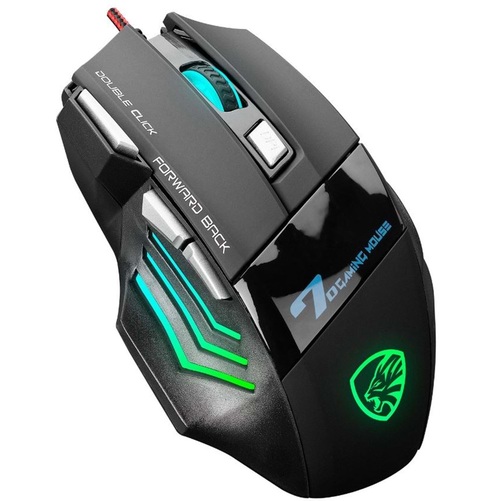 HY-X7 Hytech Usb Gamy Siyah Gaming Oyuncu Mouse