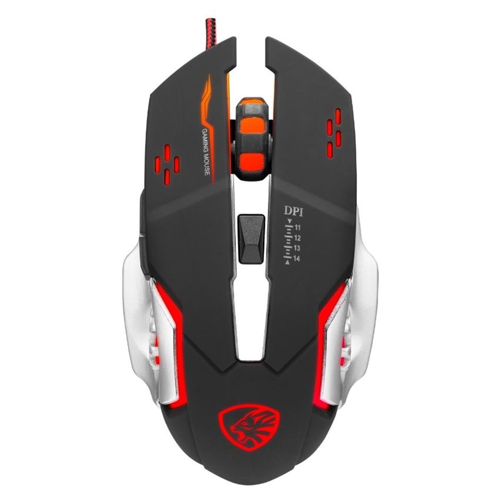 HY-X9 Hytech Usb Legend Siyah Gaming Oyuncu Mouse
