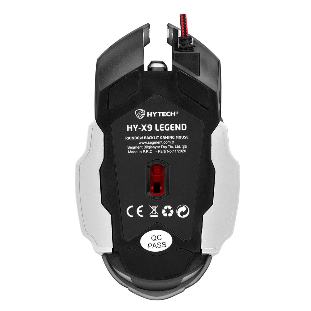 HY-X9 Hytech Usb Legend Siyah Gaming Oyuncu Mouse