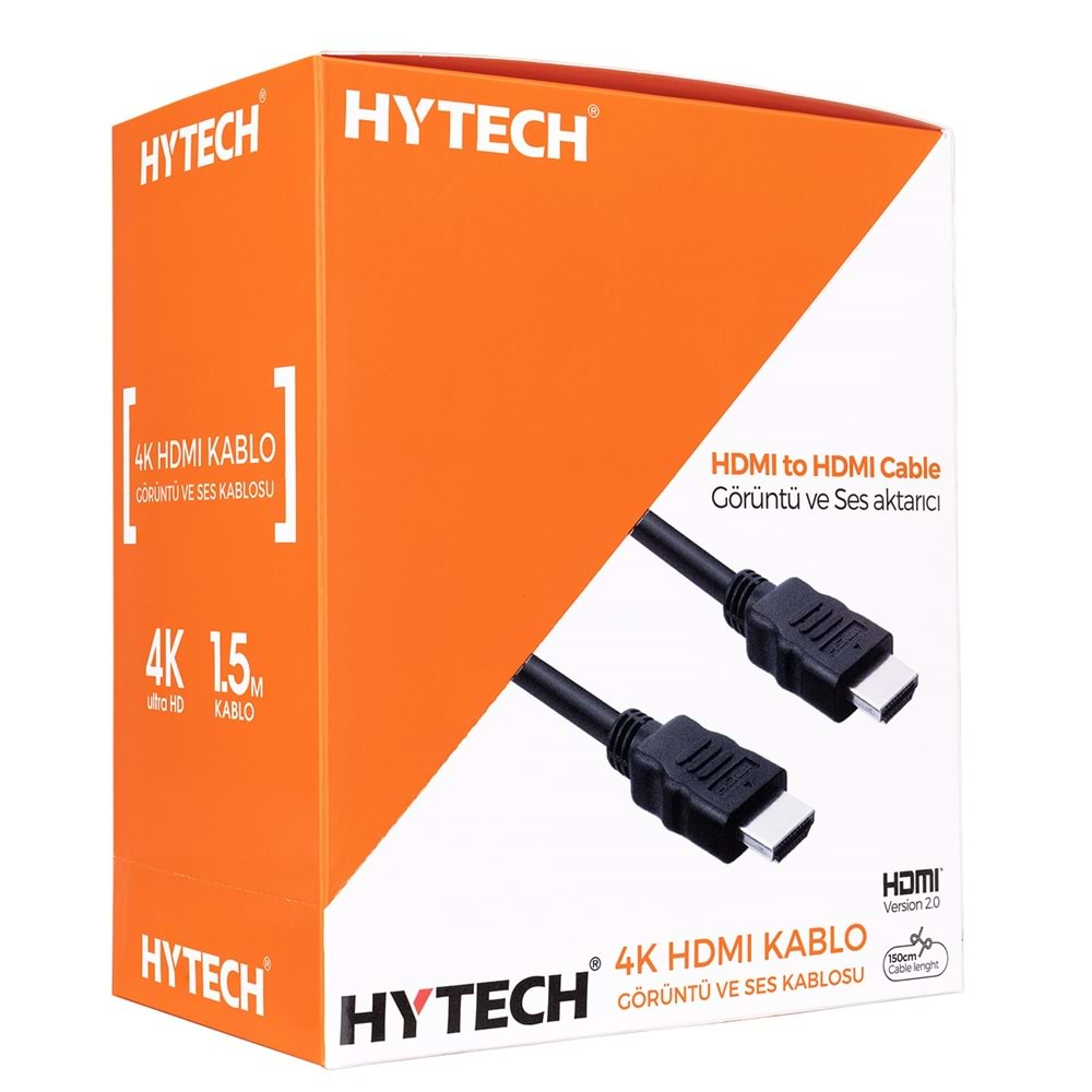 HY-XHD01 Hytech Hdmı To Hdmı 1.5M 4k (4096*2160) Kablo