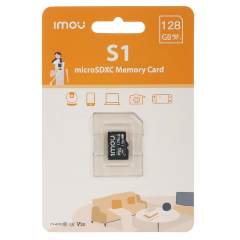 Imou ST2-128-S1 Micro SD 128 GB Hafıza Kartı