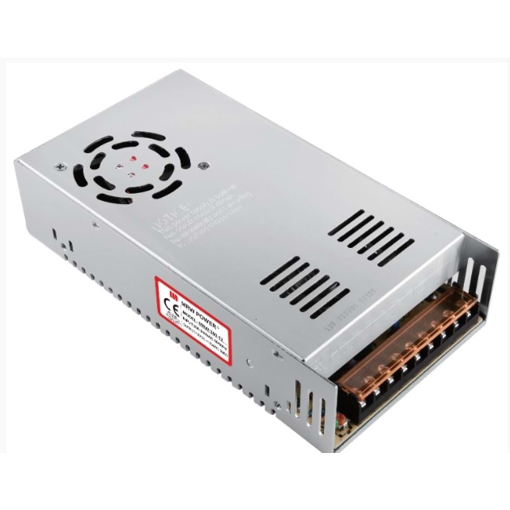 MRW-360-12 Mervesan 350W 12V DC 30A DC Switch Mode Adaptör