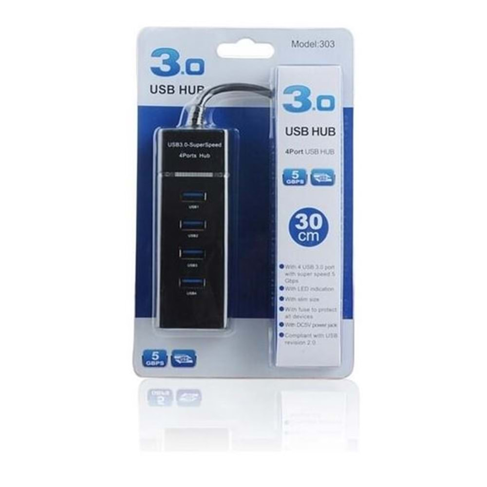 NTC-1304 Nivatech 4 Port Usb 3.0 Usb Hub