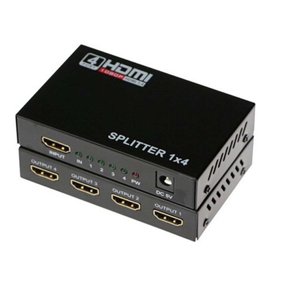 NTC-5004 Nivatech 4g /1ç Hd Tv Splitter 4port