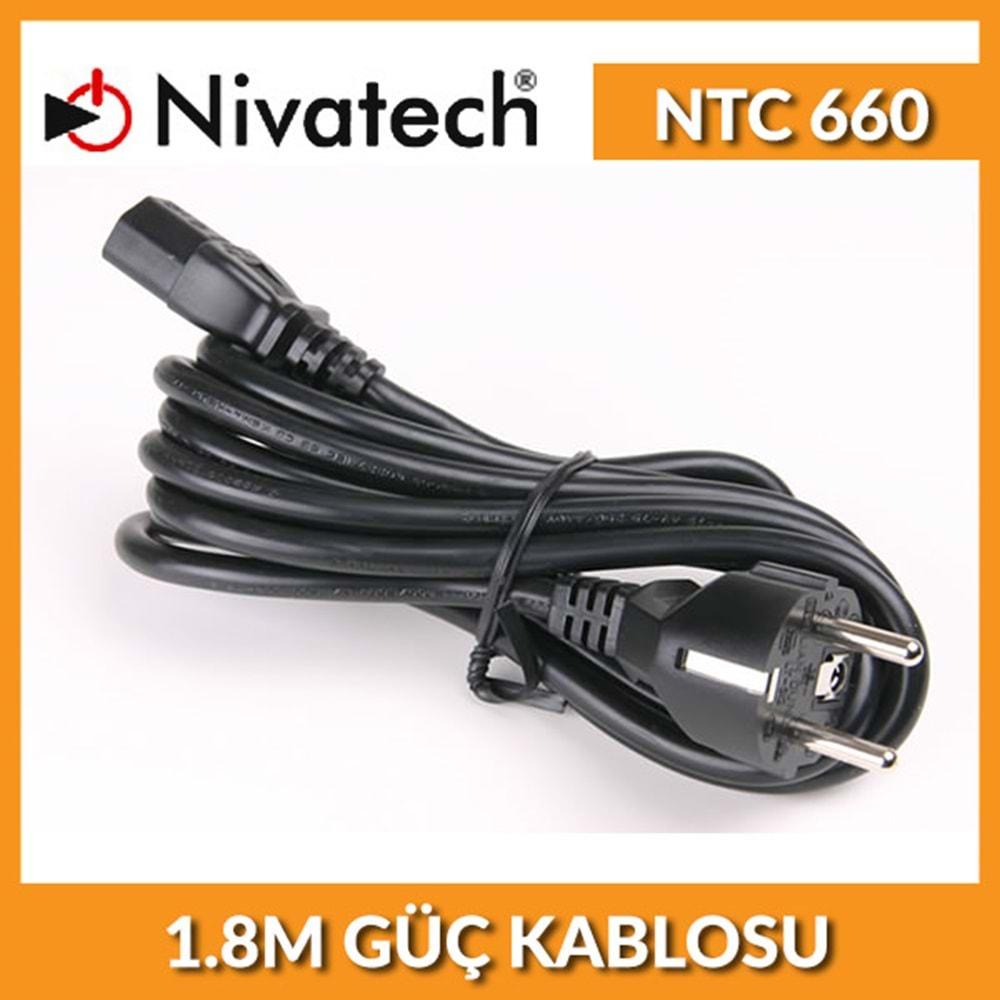 NTC-660 Nivatech 1.5M Power Kablosu