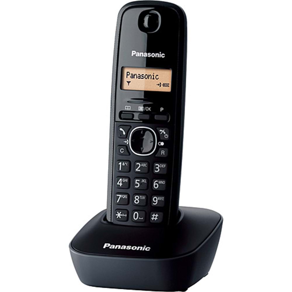 KX-TG1611 Panasonic Dect Telefon Siyah/Gri