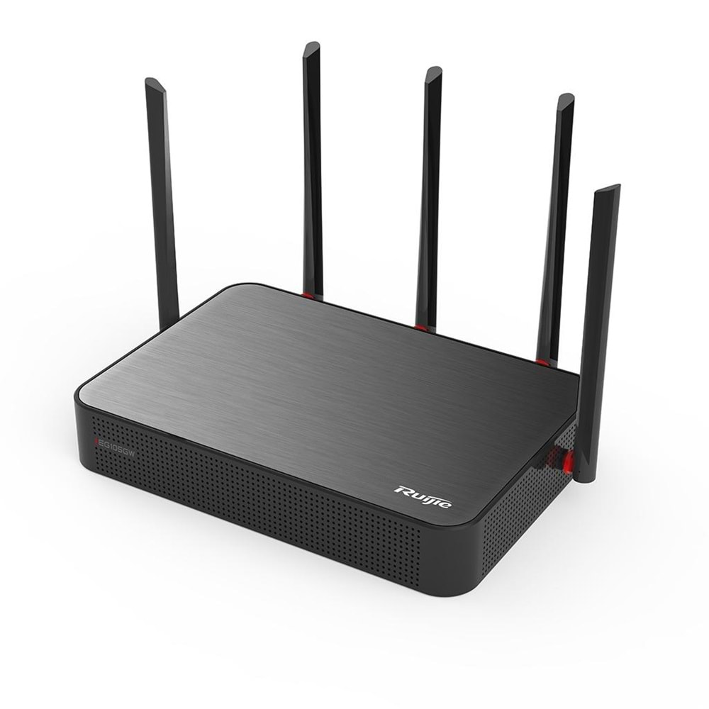 Reyee RG-EG105GW 5 Portlu Kablosuz Router, Web Yönetilebilir, 100 Kull