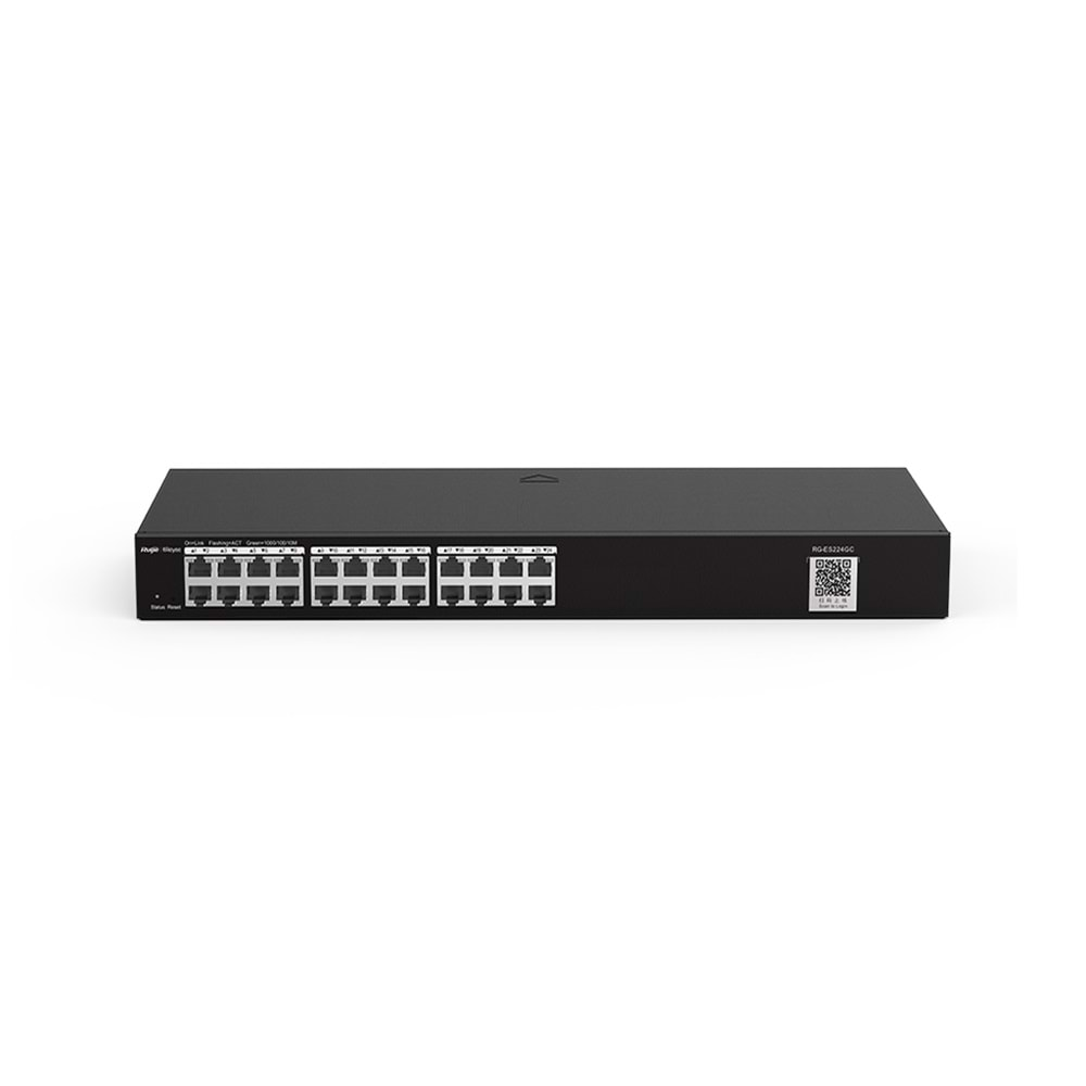 Reyee RG-ES224GC 24 Portlu, 10/100/1000 Gigabit, Yönetilebilir Switch