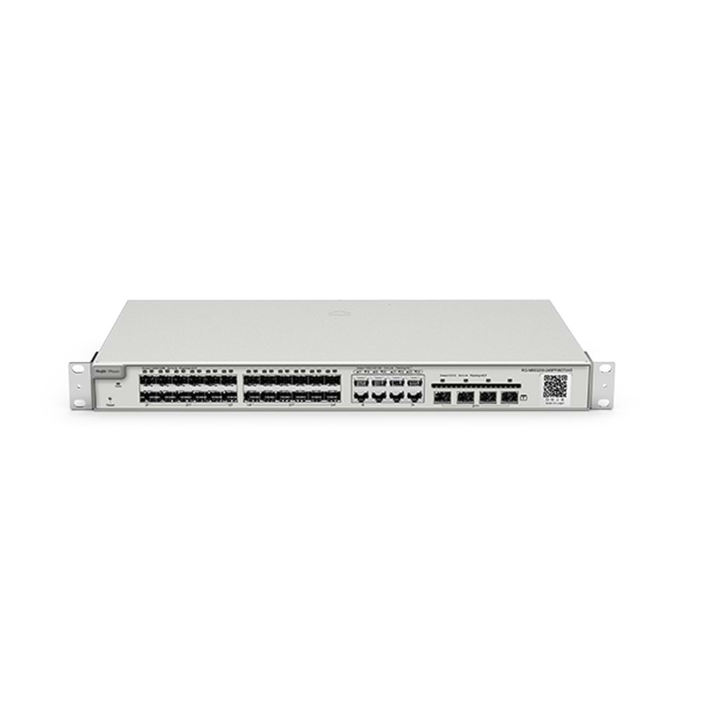 Reyee RG-NBS3200-24SFP-8GT4XS 24 Portlu, 24*1G SFP, 8 10/100/1000Base-