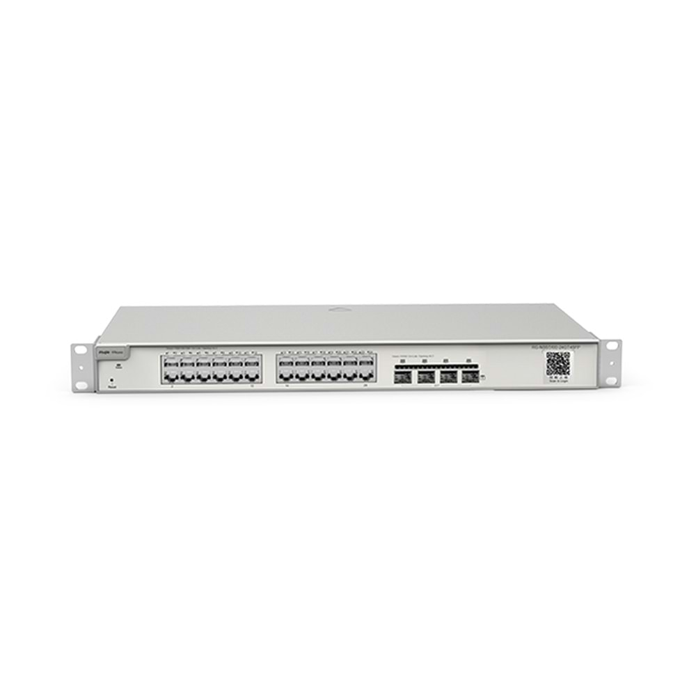 Reyee RG-NBS5100-24GT4SFP 24 Portlu, 10/100/1000 Gigabit, L2+ Yönetile