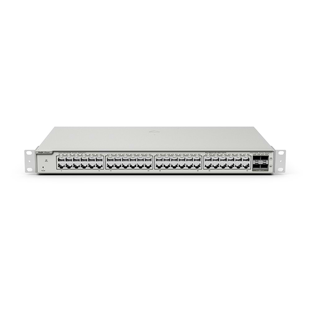 Reyee RG-NBS5100-48GT4SFP 48 Portlu, 10/100/1000 Gigabit, L2+ Yönetile