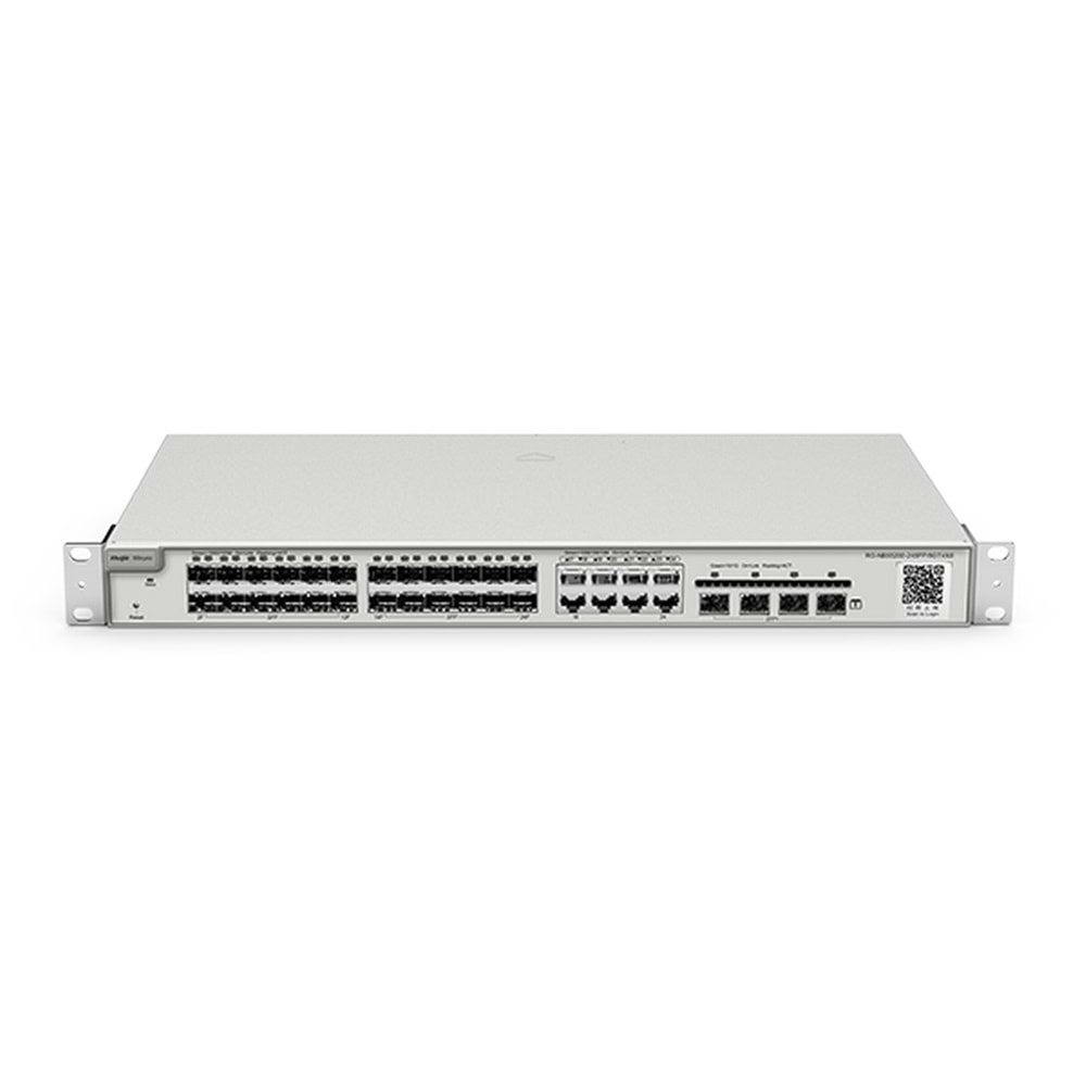 Reyee RG-NBS5200-24SFP/8GT4XS 24 Portlu, 24*1G SFP, 8 10/100/100Base-T