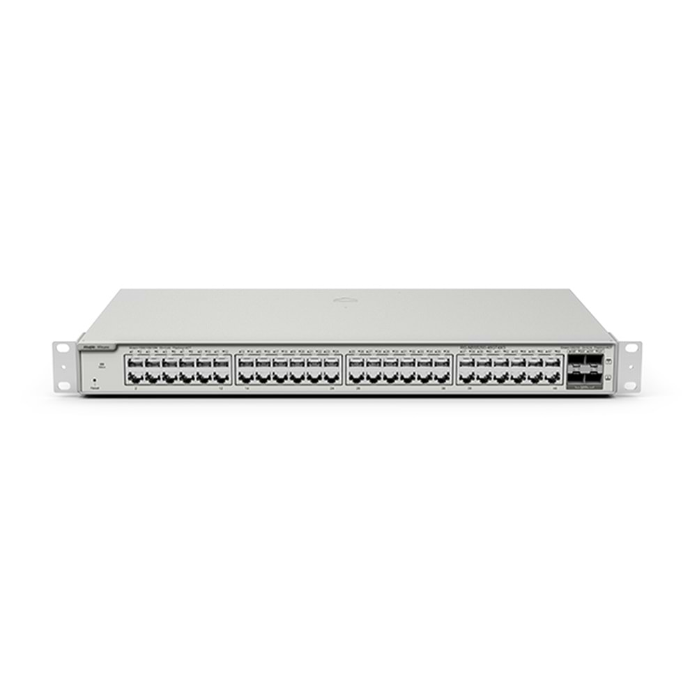 Reyee RG-NBS5200-48GT4XS 48 Portlu, 10/100/1000 Gigabit, L2+ Yönetileb