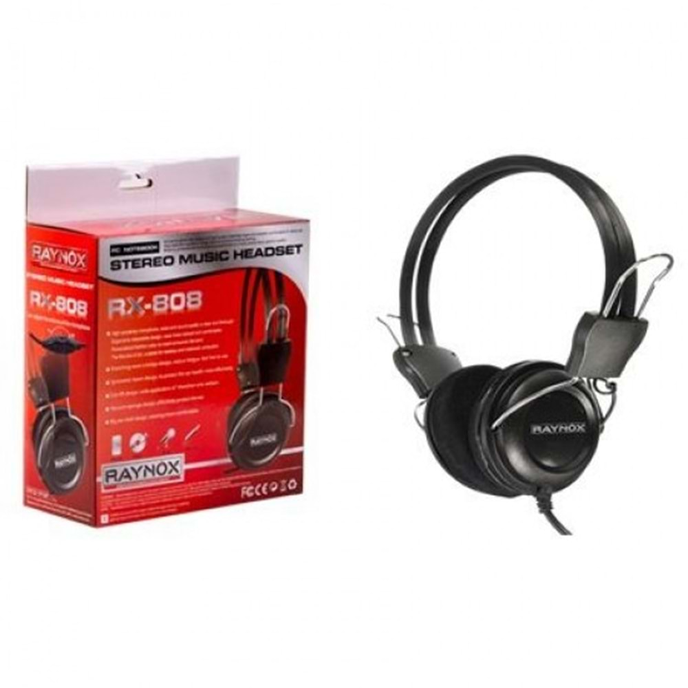 RX-808 Raynox Headset Earphone And Cartoon Box Set