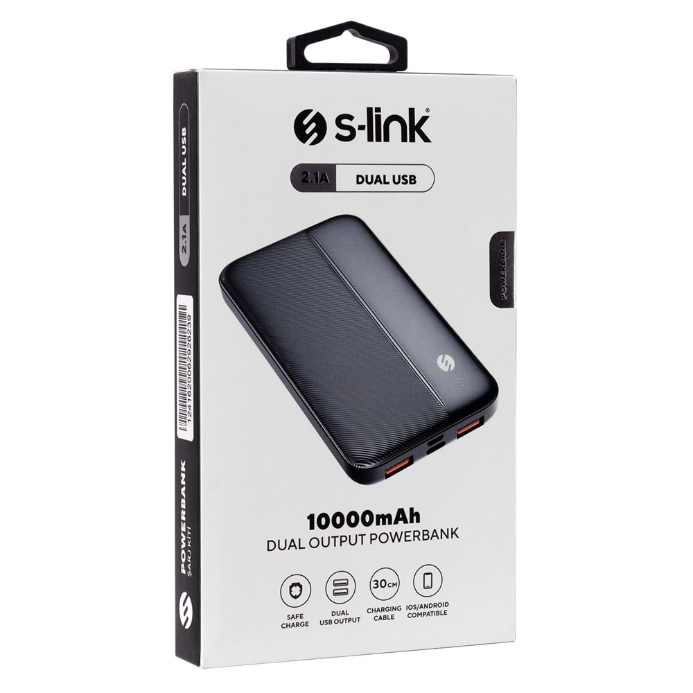 IP-G10N Slink 10000mAh Micro+Type c Girişli Powerbank