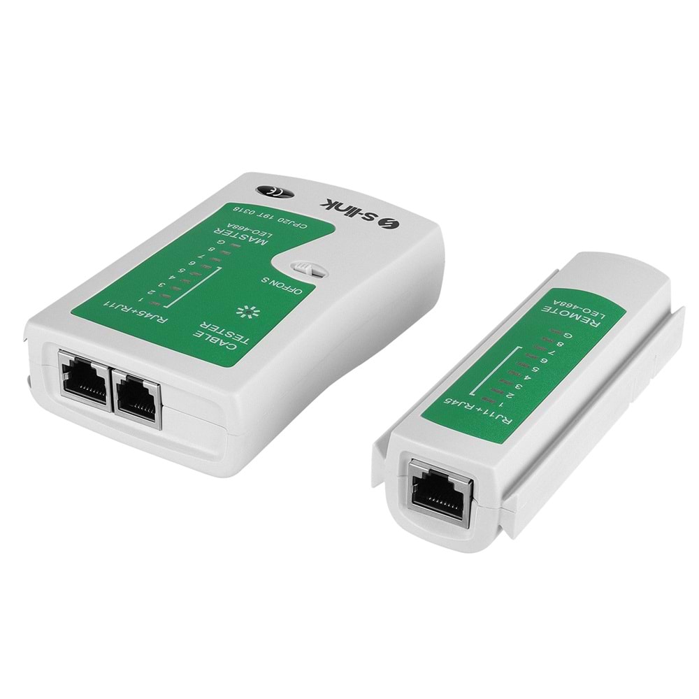 SL-468 Slink Rj45 / Rj11 Lüx Kablo Test Cihazı