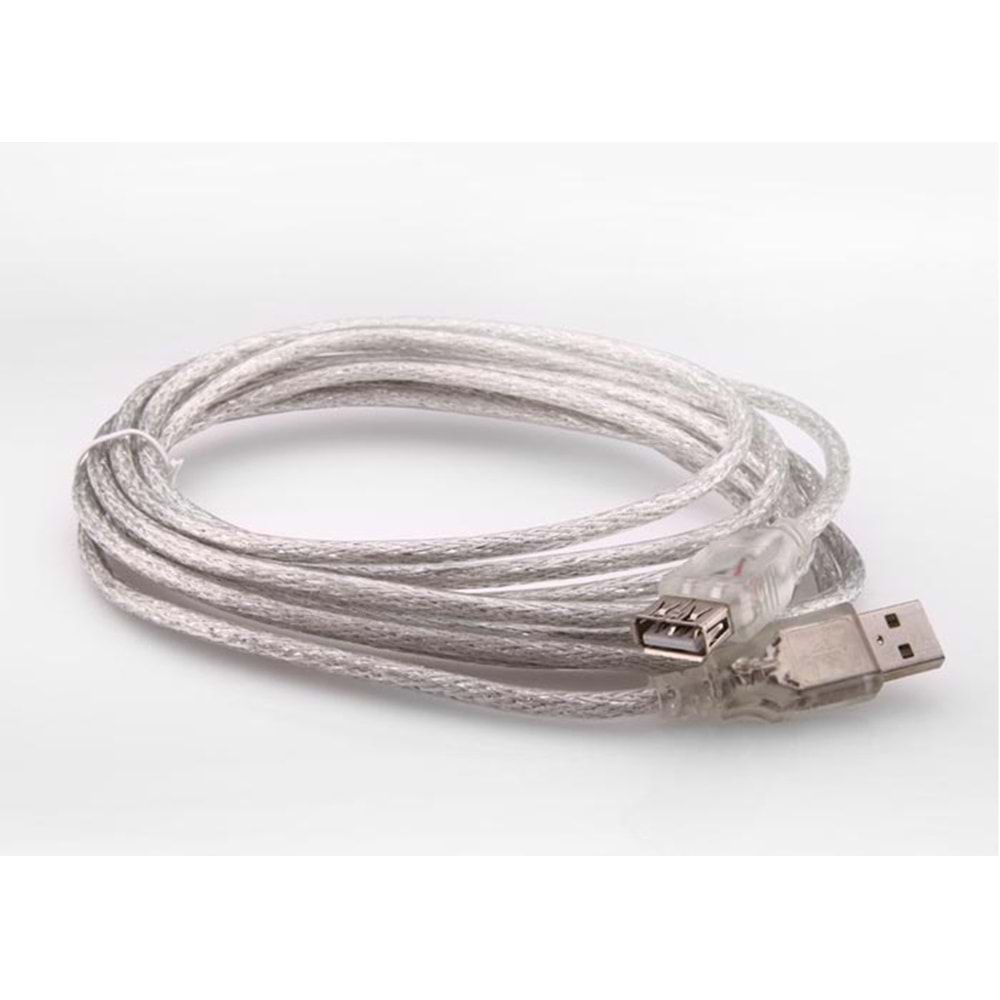 SL-AF2003 Slink Usb 2.0 3M Şeffaf Uzatma Kablosu