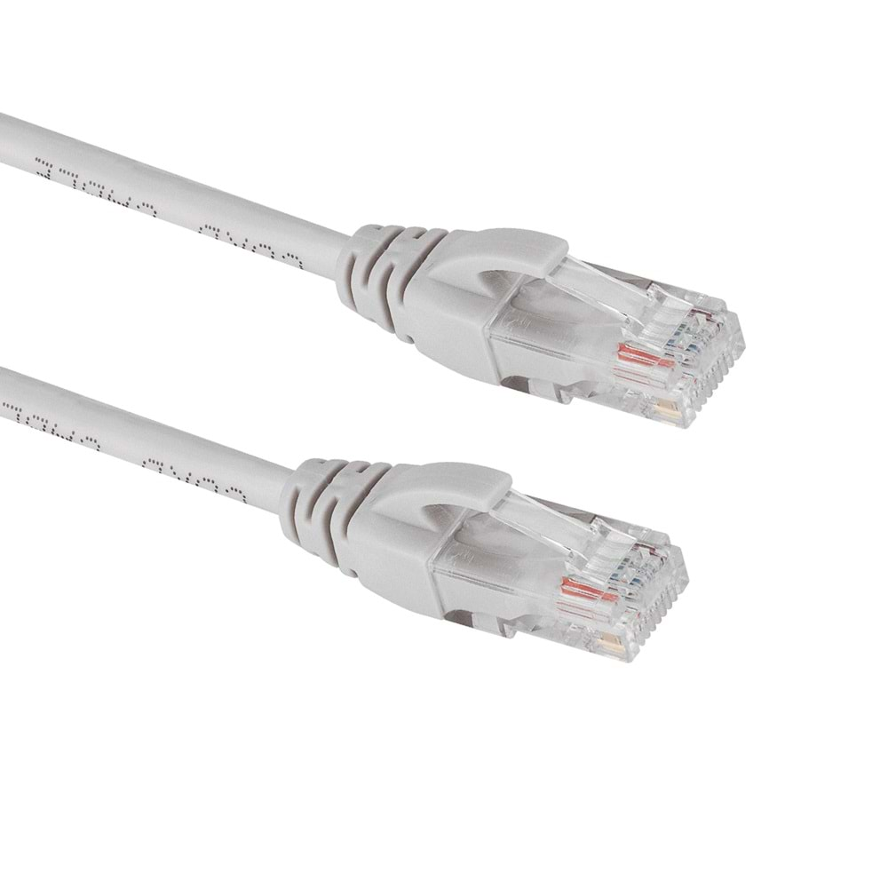 SL-CAT6030 Slink Cat6 30 Cm Gri Patch Kablo