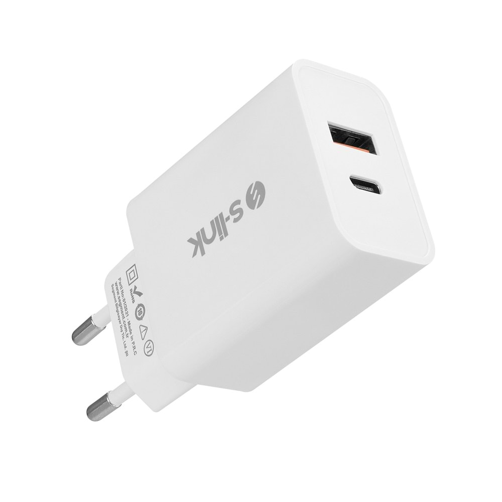 SL-EC60 Slink 20W PD3.0/QUİCK Charge QC3.0 Type Usb-C Ve Usb A Adaptör