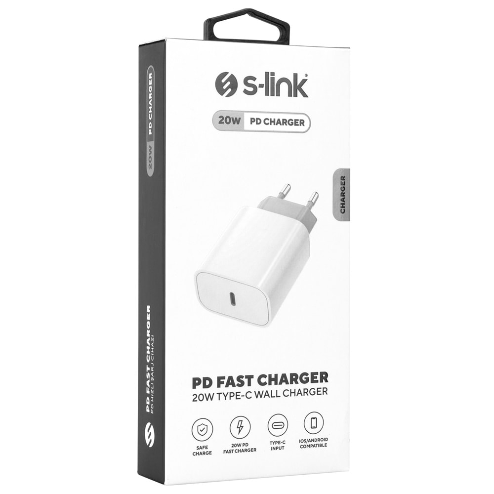 SL-EC62 Slink 20W Pd 3.0/Quick Charge 4.0 TypeUsb-C Hızlı Şarj Adaptör