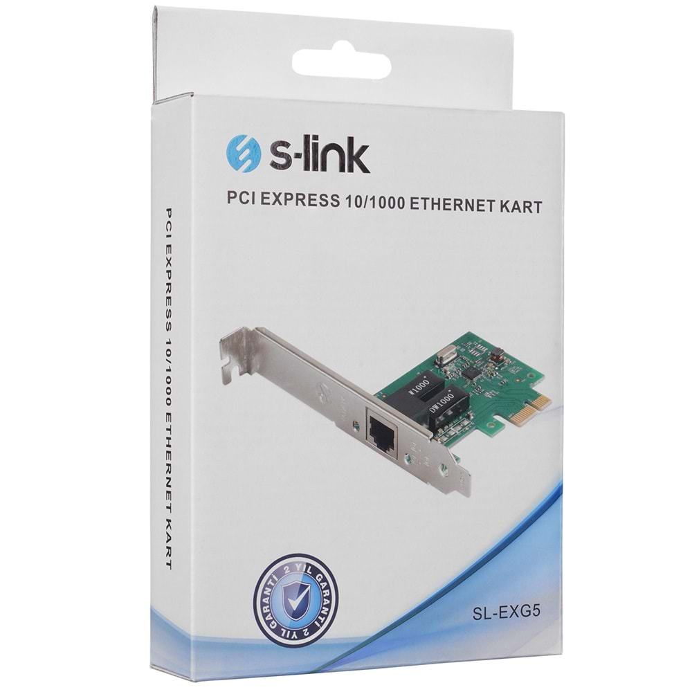 SL-EXG5 Slink Pcı Express 10/1000 Slink Ethernet Kartı