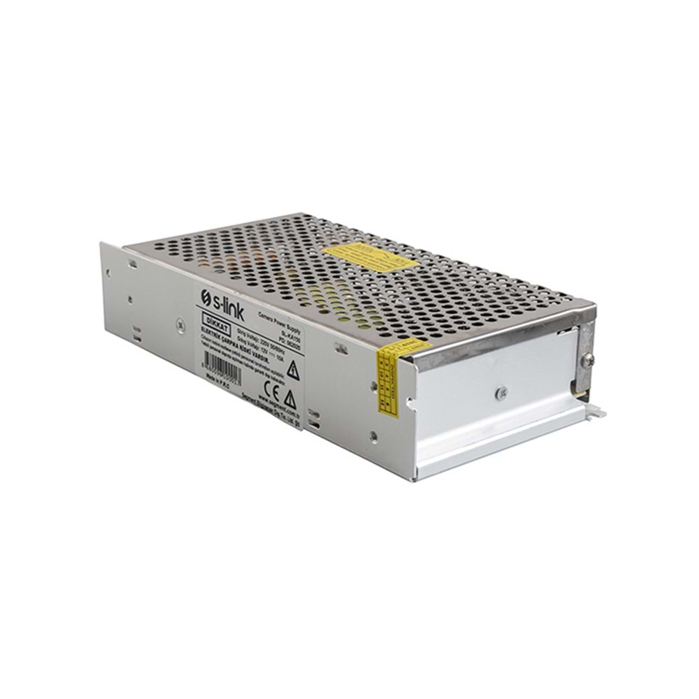 SL-KA150 Slink 12V/10A Metal Kamera Güç Kaynağı