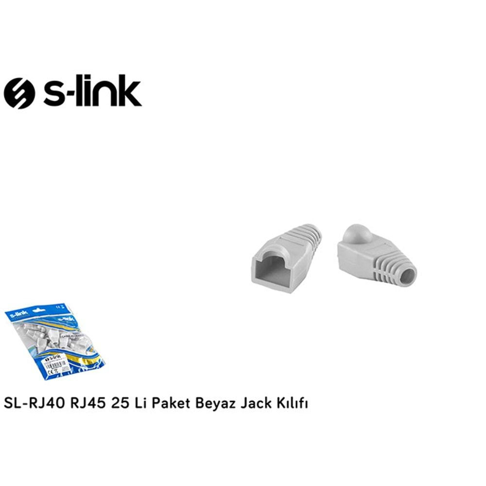 SL-RJ40 Slink Rj45 2li Paket 4 Renk Jack Kılıfı