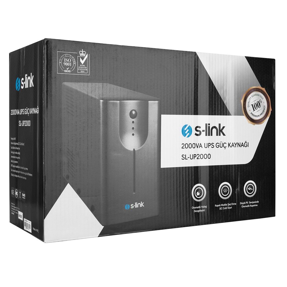 SL-UP2000 Slink 2000VA Ups Güç Kaynağı