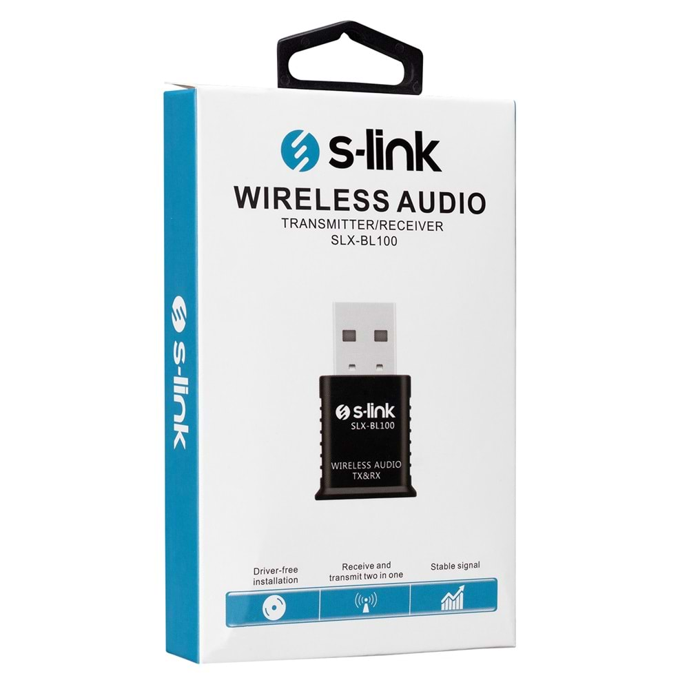 SLX-BL100 Slink 2 in 1 Bluetooth Music 3.5 Jack Receiver/Transmitter